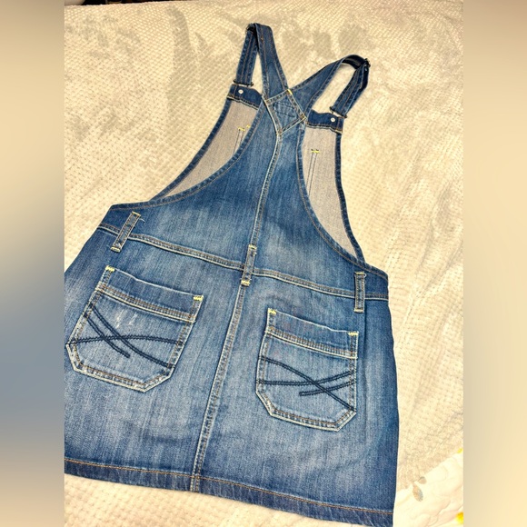 Aeropostale Women's Navy Dungarees-overalls size M - Picture 3 of 5